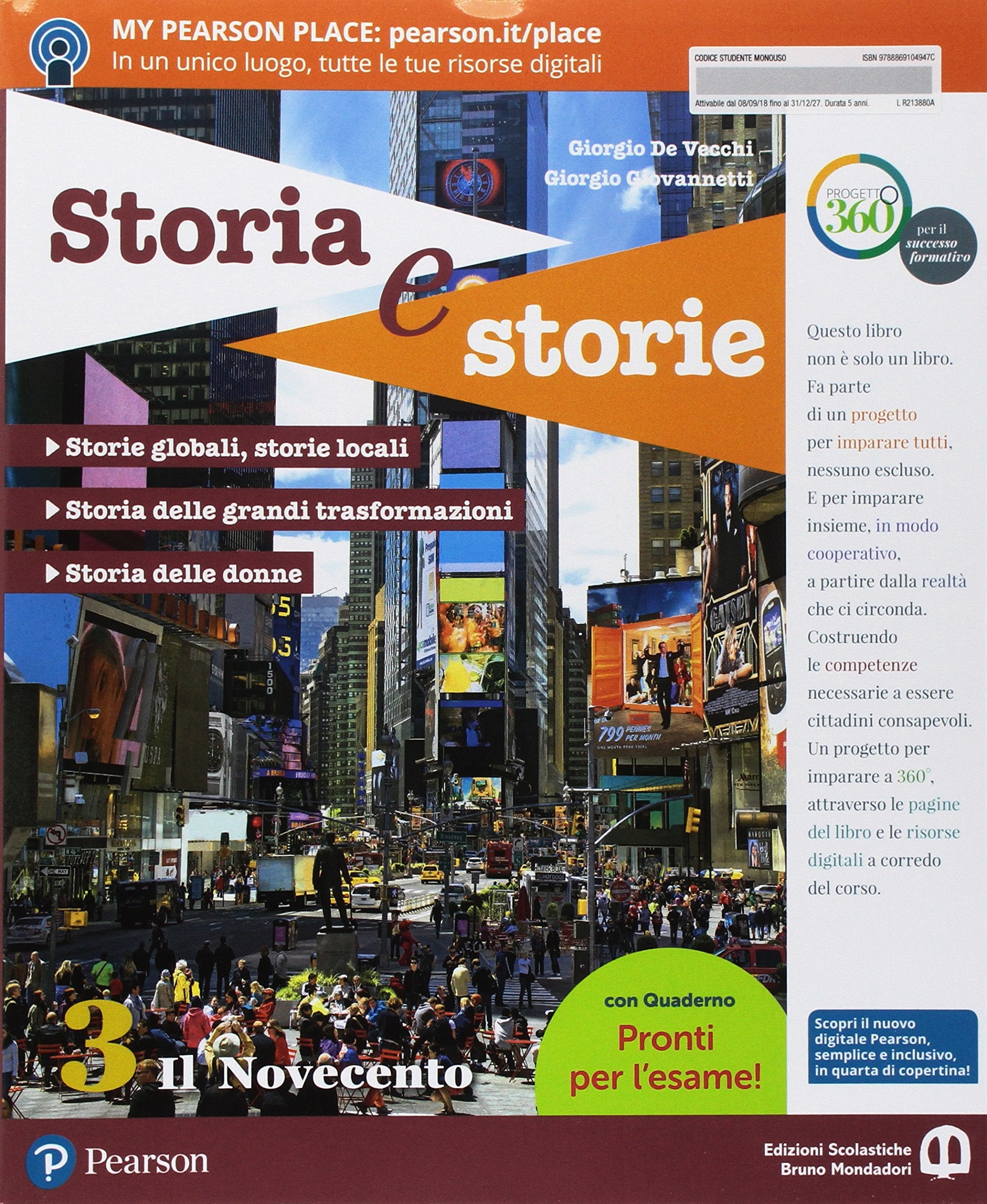 Storia e storie. Con Cittadinanza. Con L'imparafacile. Con Pronti per l'esame! Con Libro liquido. Con Didastore. Per la Scuola media. Con ebook. Con espansione online (Vol. 3) Professional & Reference Books
