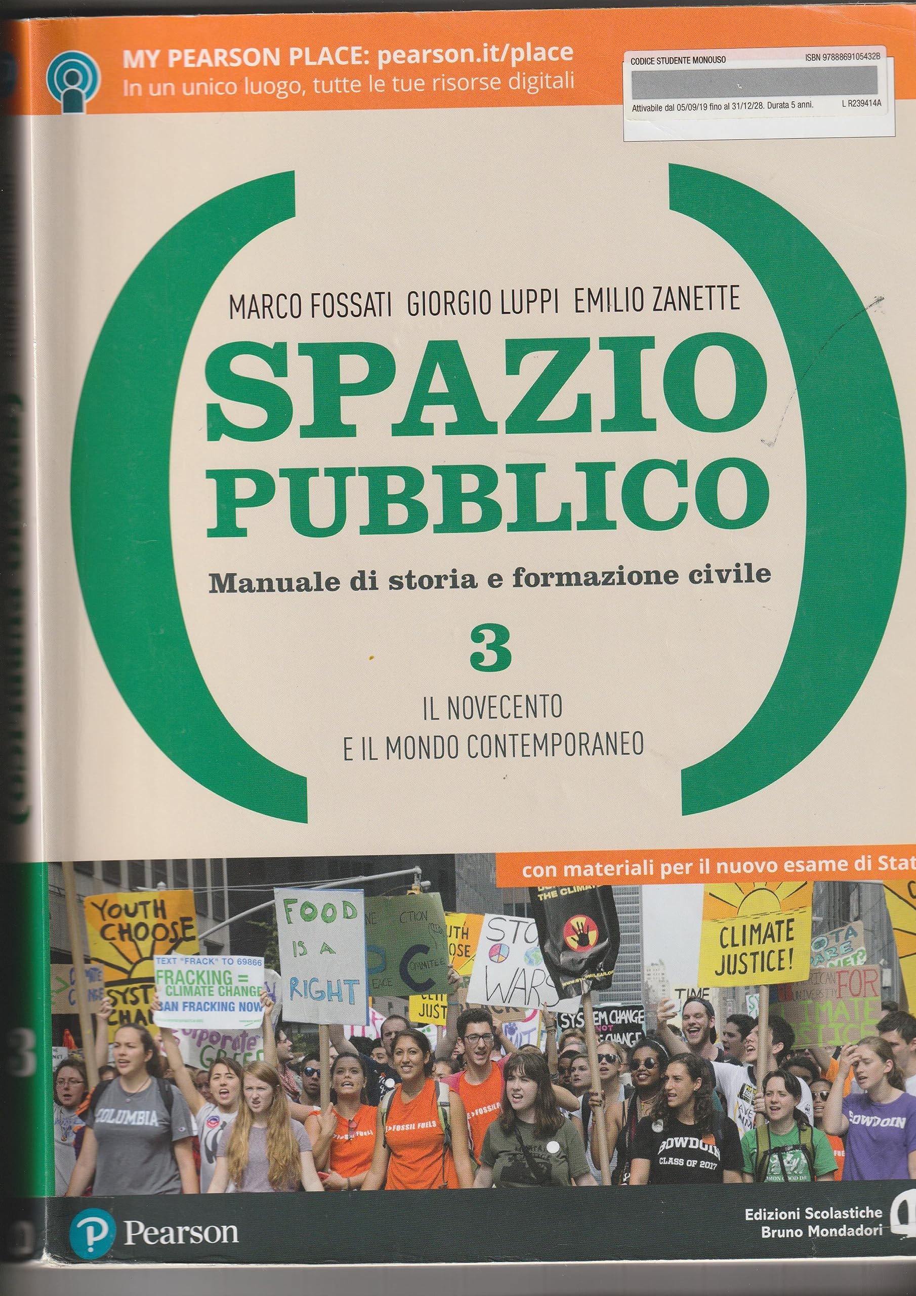 Spazio pubblico. Manuale di storia e formazione civile. Dal Medioevo alla nascita del mondo moderno. Per le Scuole superiori. Con e-book. Con espansione online (Vol. 3) Professional & Reference Books