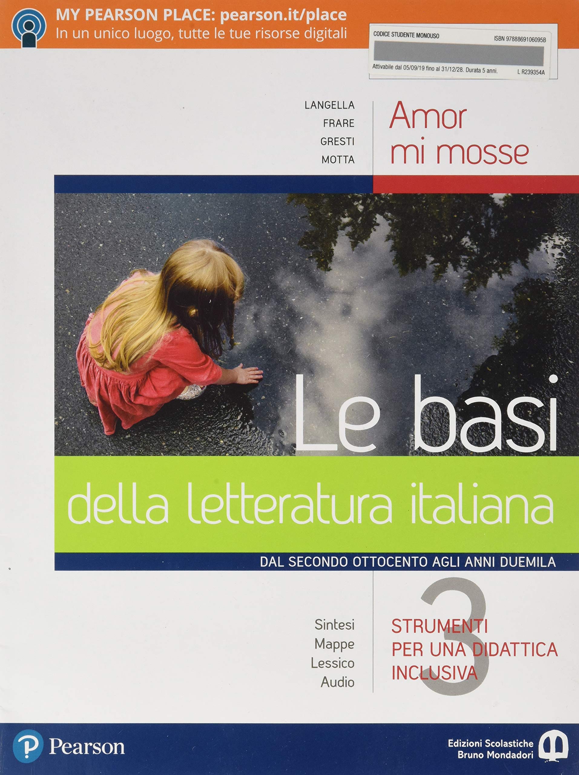 Amor mi mosse. Le basi della letteratura italiana. Dalle origini al Manierismo. Per le Scuole superiori. Con e-book. Con espansione online (Vol. 3) book