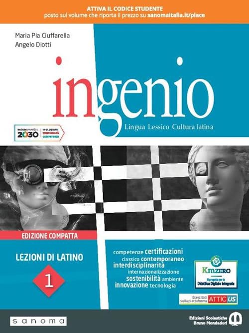 Ingenio. Lezioni di latino. Lingua, lessico, cultura latina. Ediz. compatta. Per le Scuole superiori. Con e-book. Con espansione online (Vol. 1) Professional & Reference Books