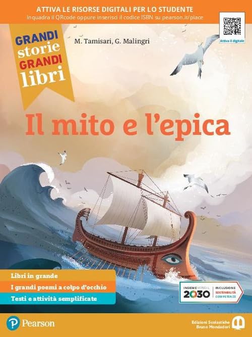Grandi storie, grandi libri. Mito ed epica. Ediz. verde. Per la Scuola media. Con espansione online Professional & Reference Books