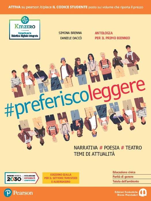 Preferisco leggere. Ediz. gialla. Con Laboratorio delle competenze, Leggere insieme. Per per il 1° biennio degli Ist. professionali alberghieri. Con e-book. Con espansione online Non-fiction