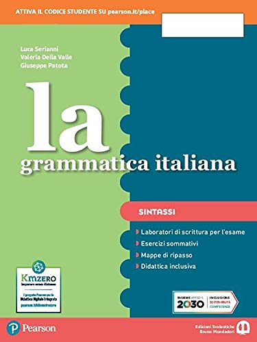 La grammatica italiana. Ediz. separata. Con Sintassi. Per la Scuola media. Con e-book. Con espansione online book