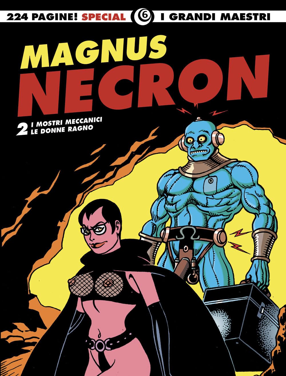 Necron: I mostri meccanici-Le donne ragno (I grandi maestri) Manga