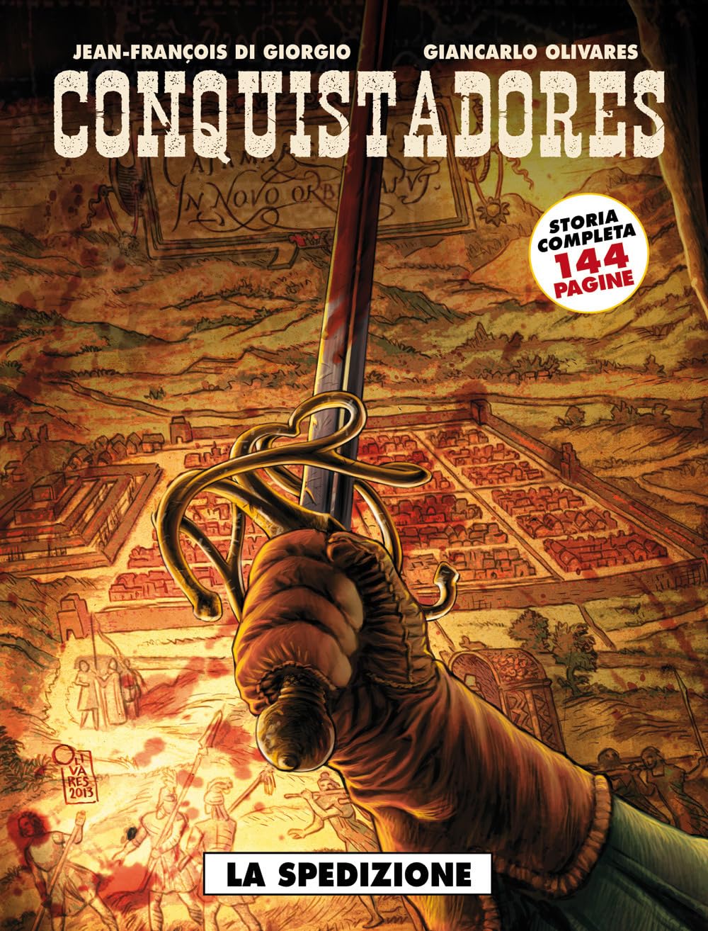 La spedizione. Conquistadores book