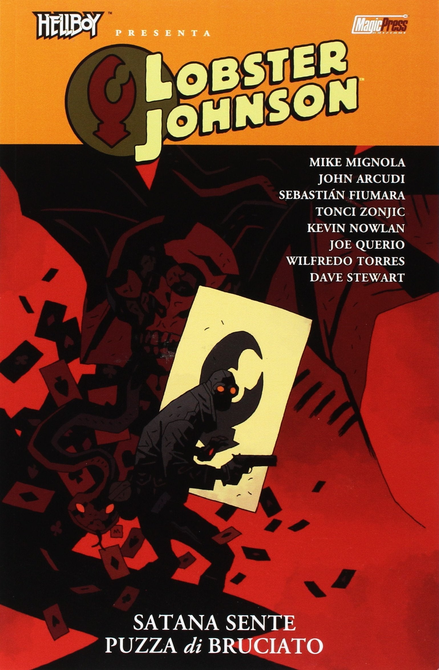 Satana sente puzza di bruciato. Hellboy presenta Lobster Johnson Manga