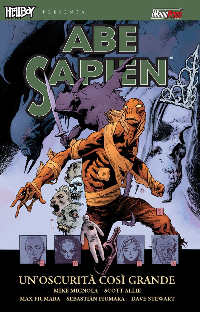 Un'oscurità così grande. Abe Sapien Manga