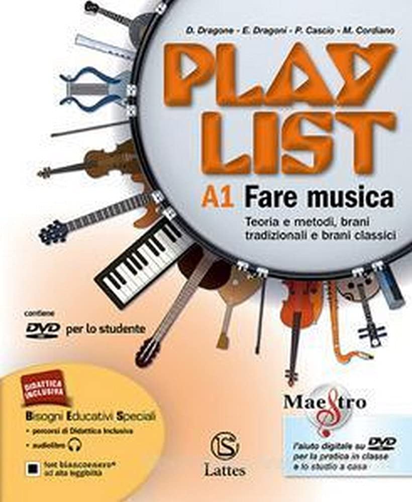 Playlist. Vol. A1-A2-B. Note e accordi-Fare musica-Ascoltare. Per la Scuola media. Con CD Audio. Con DVD-ROM. Con e-book. Con espansione online Study Guides