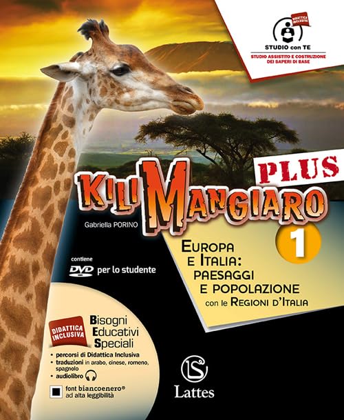 Kilimangiaro plus. Atlante-Tavola-Mi preparo per l'interrogazione. Per la Scuola media. Con DVD-ROM. Con e-book. Con espansione online. Europa e ... popolazione con le regioni d'Italia (Vol. 1) Natural Sciences