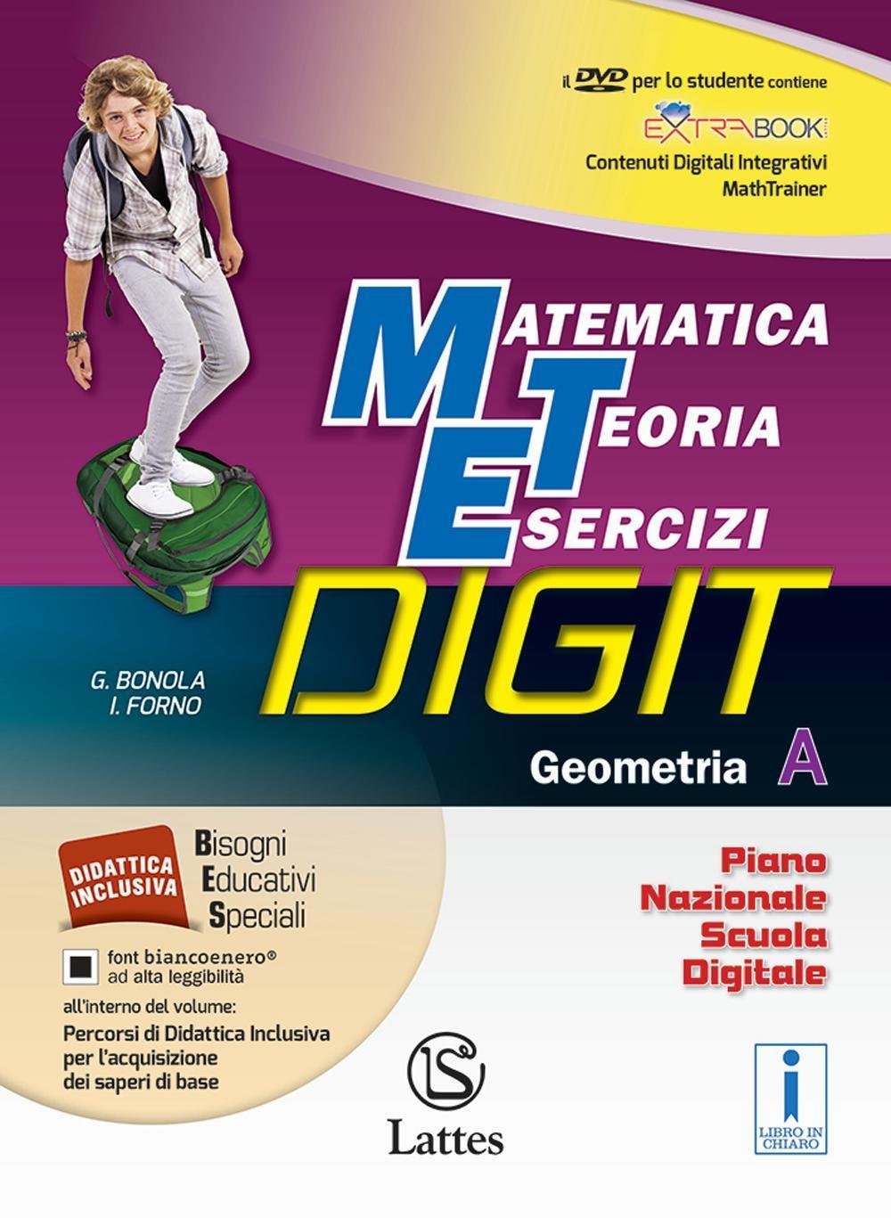 Matematica teoria esercizi digit. Geometria A. Per la Scuola media. Con DVD-ROM. Con e-book. Con espansione online (Vol. 1) book