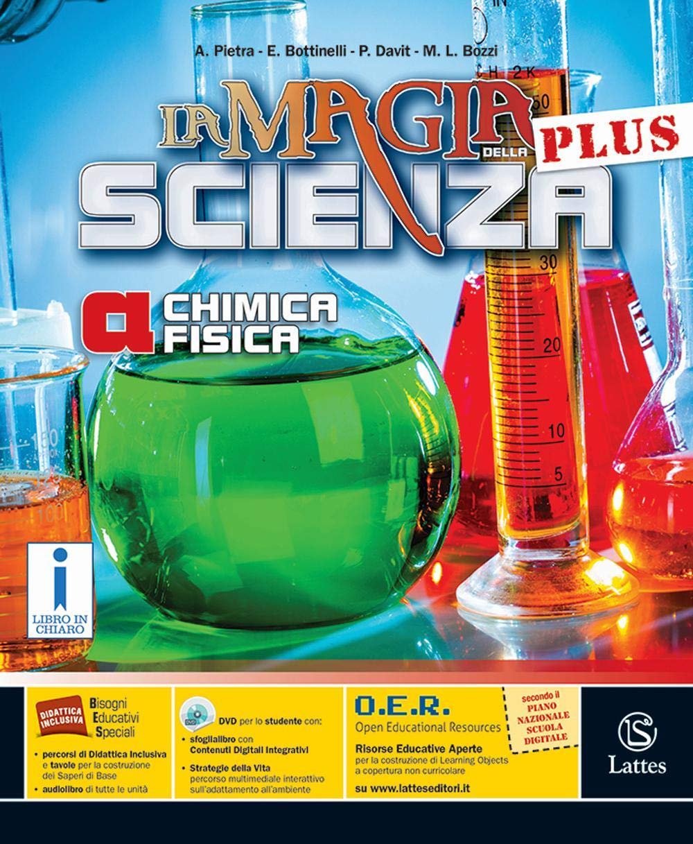 La magia della scienza plus. Vol. A-B-C-D. Mi preparo per l'interrogazione-Tavole illustrate. Per la Scuola media. Con DVD-ROM. Con e-book. Con espansione online Professional & Reference Books