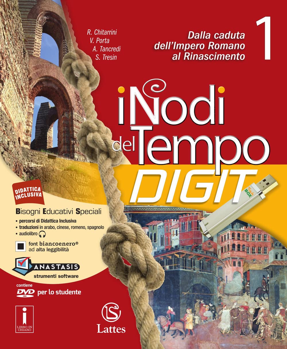 I nodi del tempo. Per la Scuola media. Con e-book. Con espansione online. Con 6 libri: Carte storiche-Tavole-Mi preparo per l'interrogazione-Antiche ... dell'impero romano al Rinascimento (Vol. 1) Study Guides