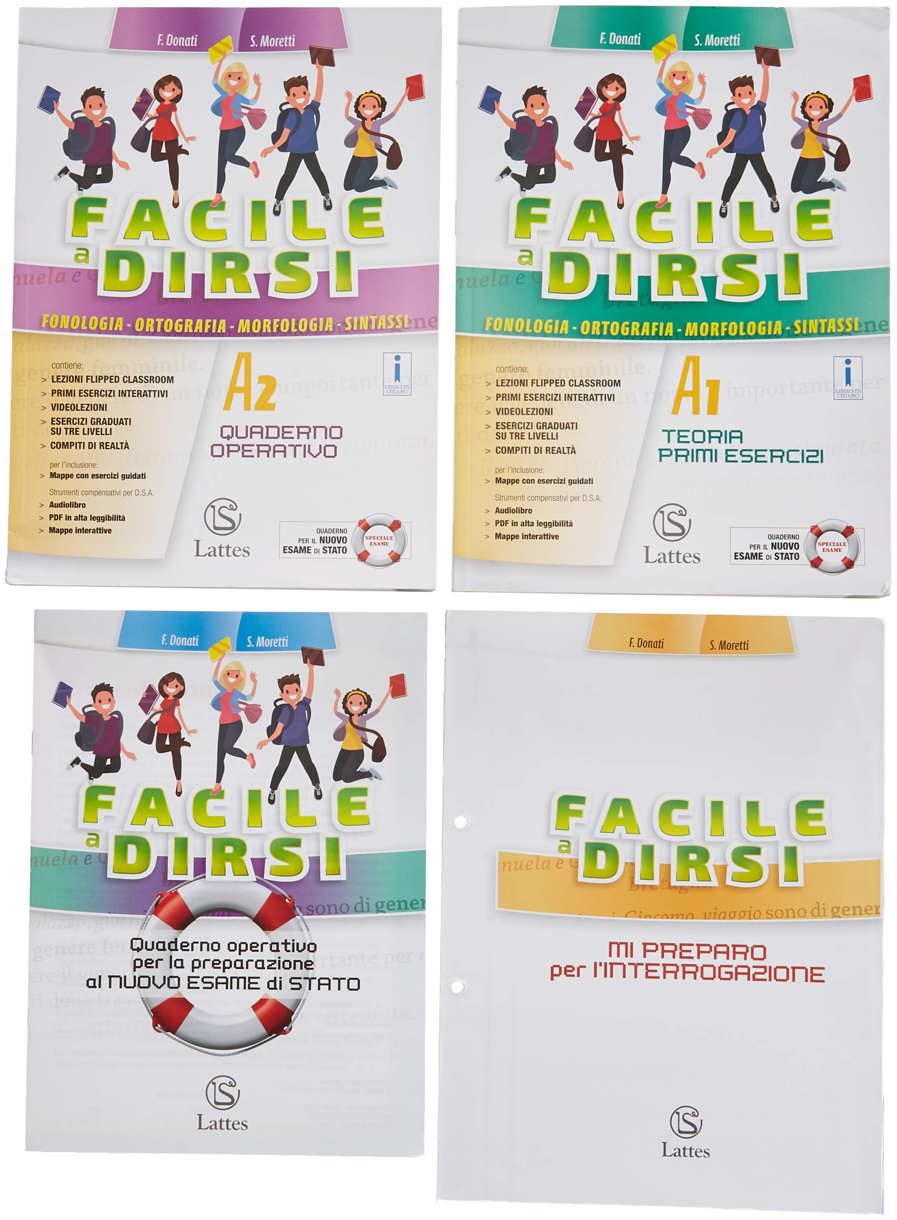Facile a dirsi. Per la Scuola media. Con ebook. Con espansione online. Teoria e primi esercizi. Con Prove d'ingresso, Mi preparo per l'interrogazione ... per la preparazione al nu... (Vol. A1-A2) Professional & Reference Books