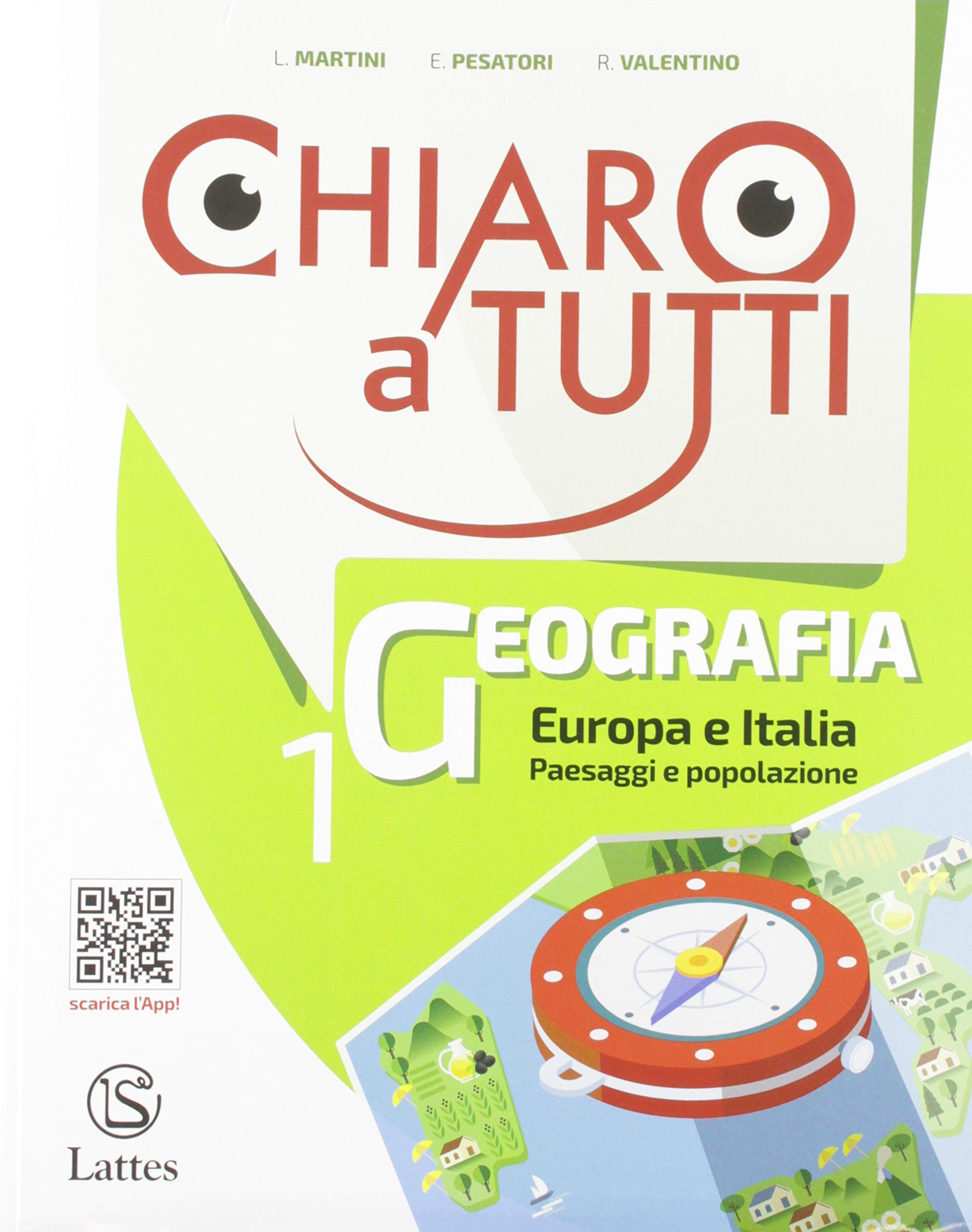 Chiaro a tutti geografia. Con Atlante. Per la Scuola media. Con e-book. Con Contenuto digitale per accesso online: Regioni d'Italia. Con Libro: Atlante (Vol. 1) Natural Sciences