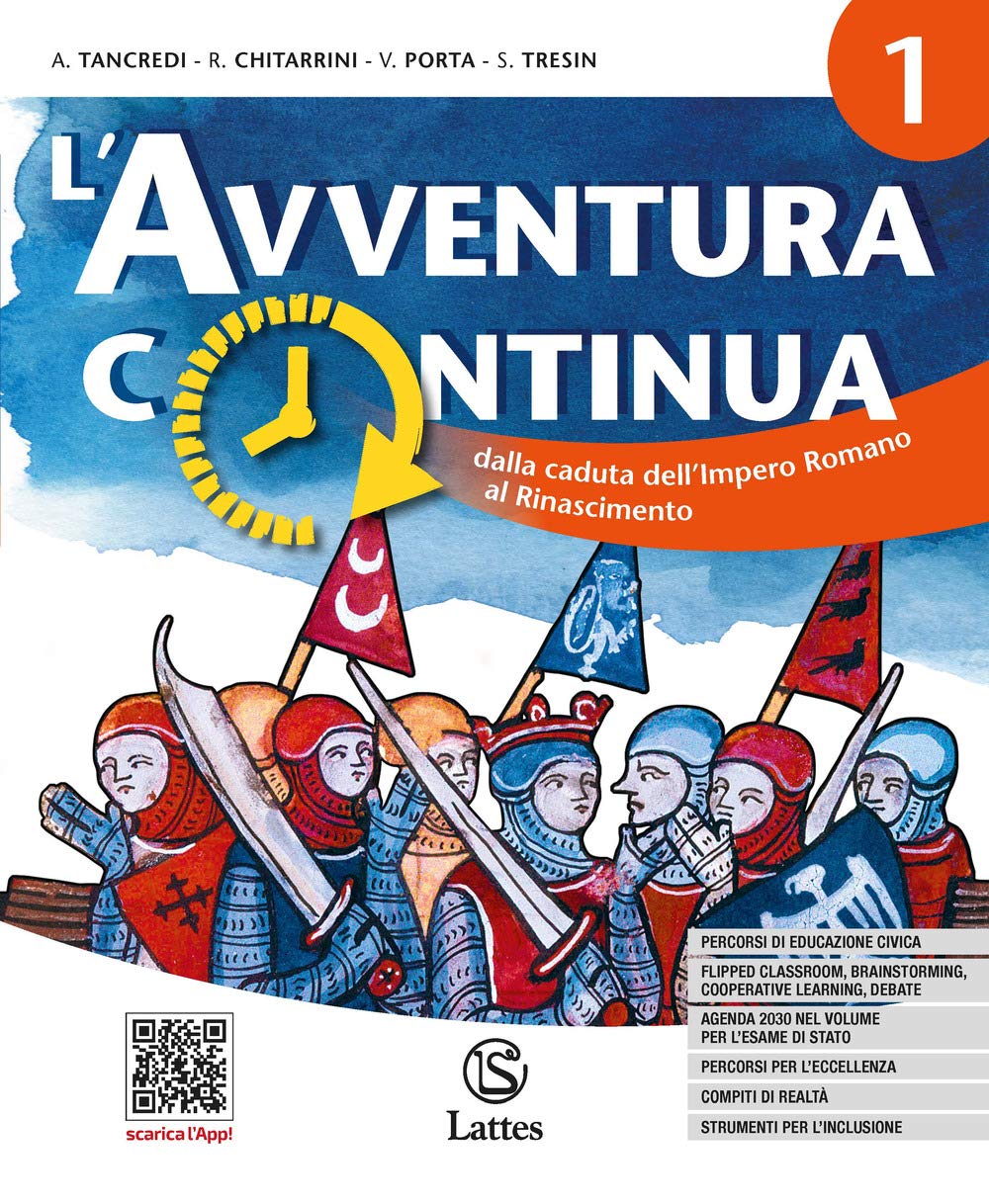 L'avventura continua. Per la Scuola media. Con e-book. Con espansione online. Dalla caduta dell'Impero romano al Rinascimento (Vol. 1) Professional & Reference Books