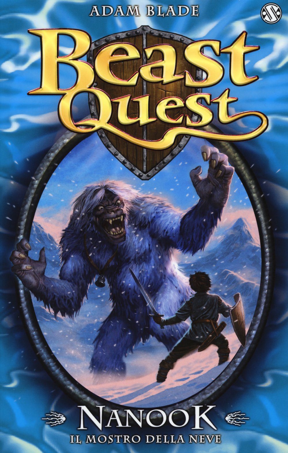 NANOOK IL MOSTRO DELLA NEVE. Beast Quest n. 5 di Adam Blade ed. Salani 2015 Novels & Short Stories