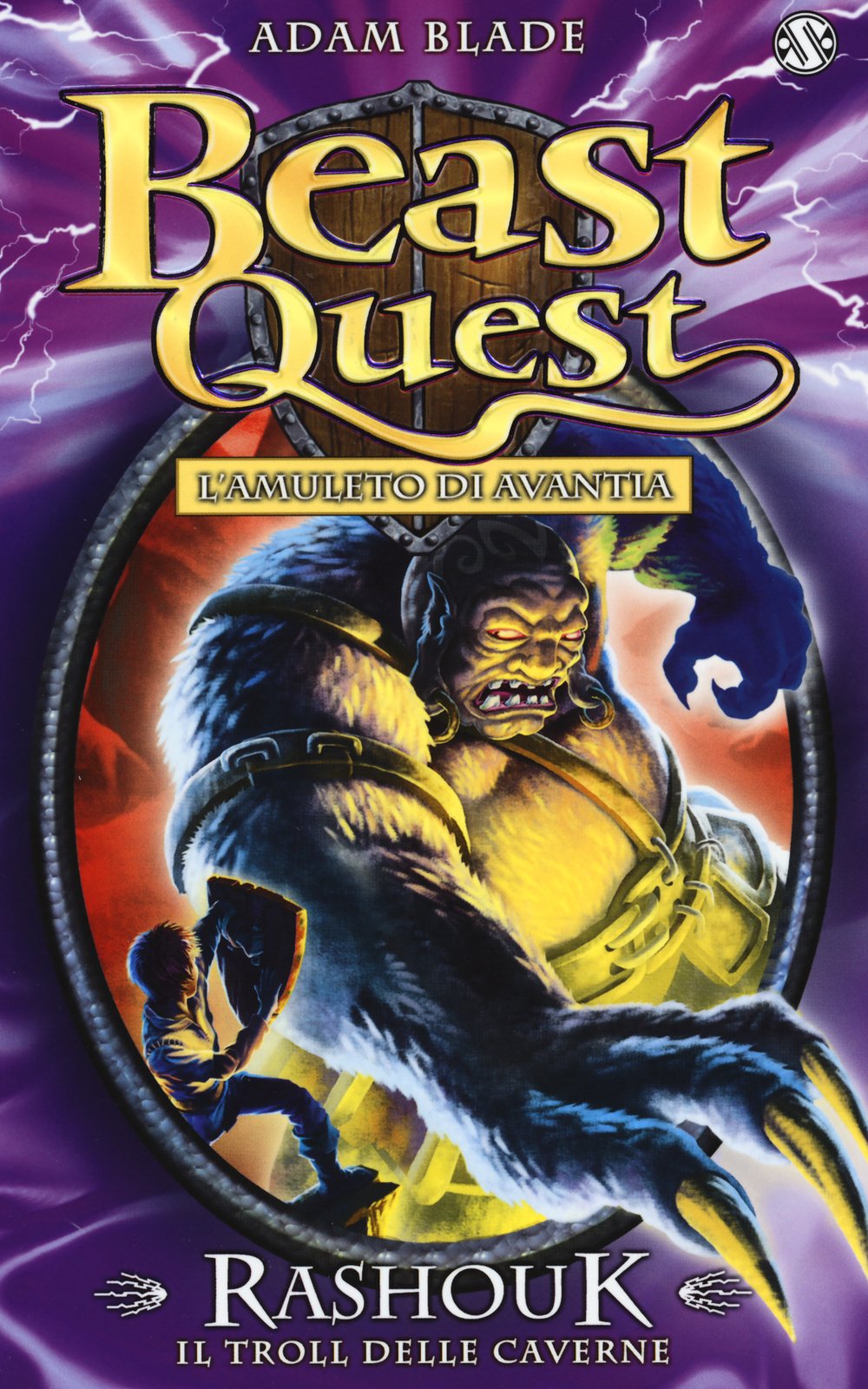 Rashouk. Il troll delle caverne. Beast Quest Novels & Short Stories for children