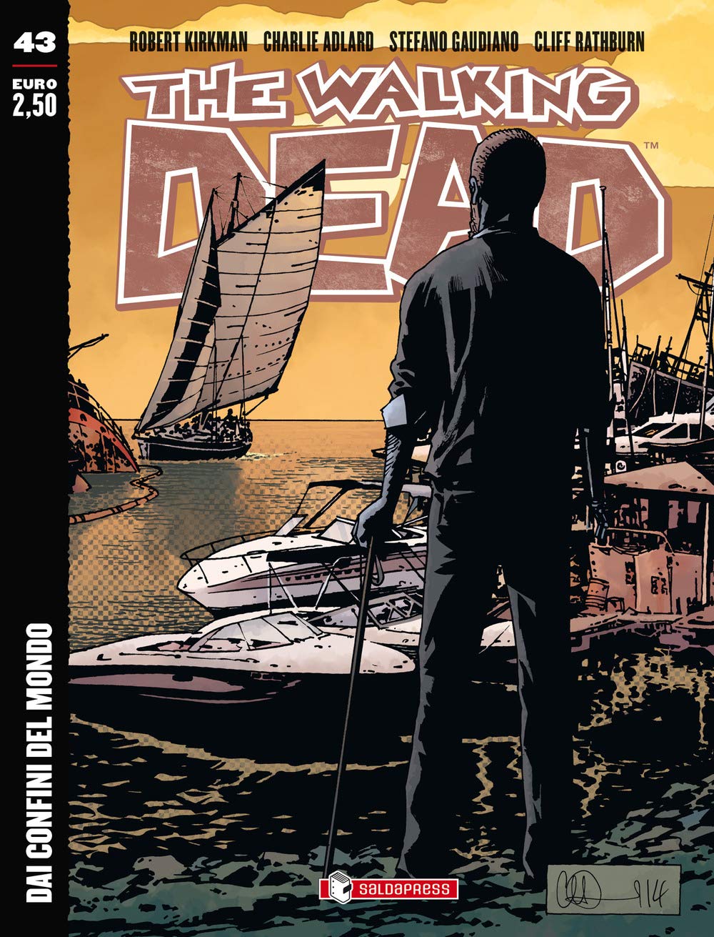 Dai confini del mondo. The walking dead (Vol. 43) Manga