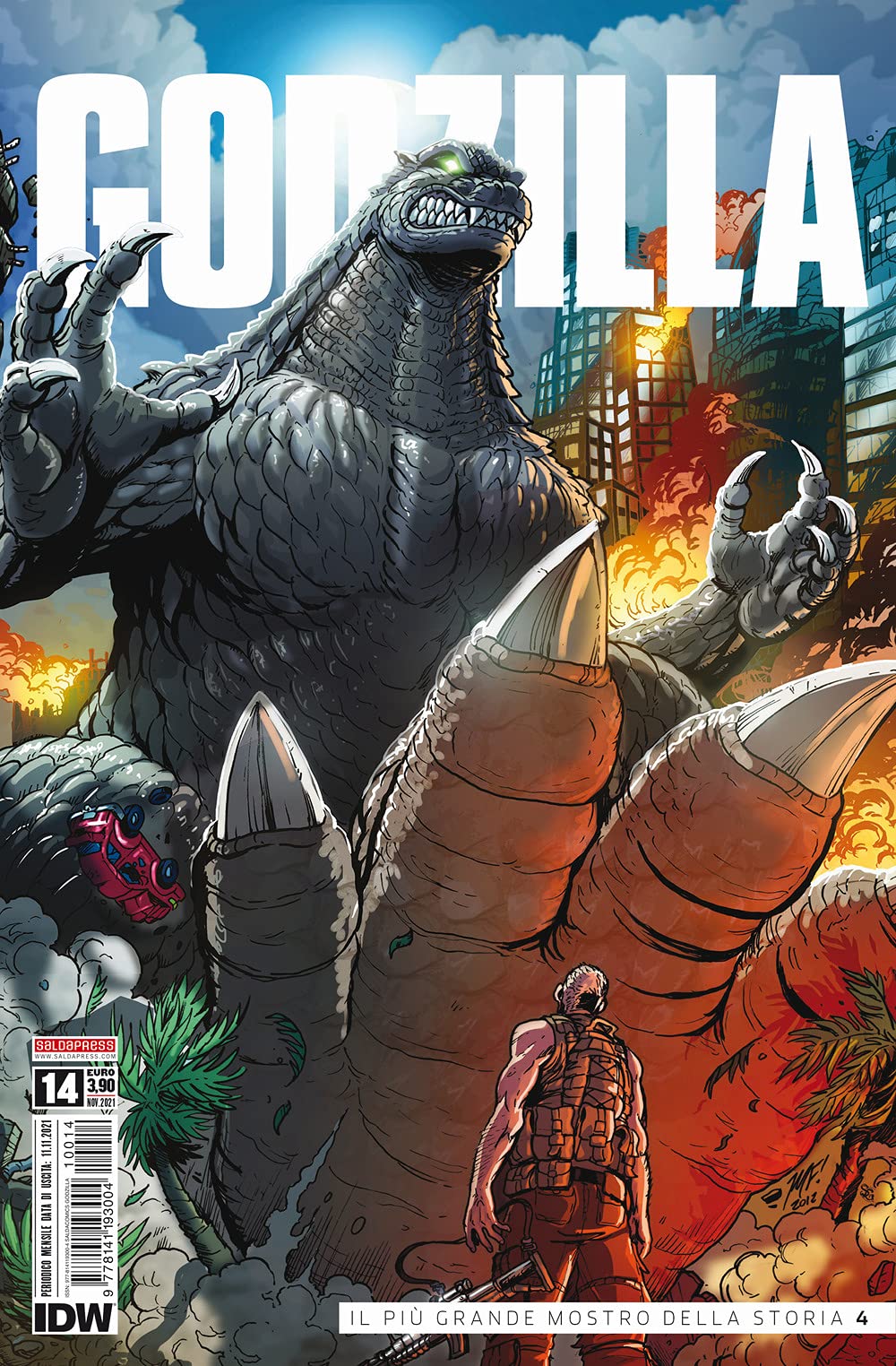Godzilla. Il più grande mostro della storia 4 (Vol. 14) book