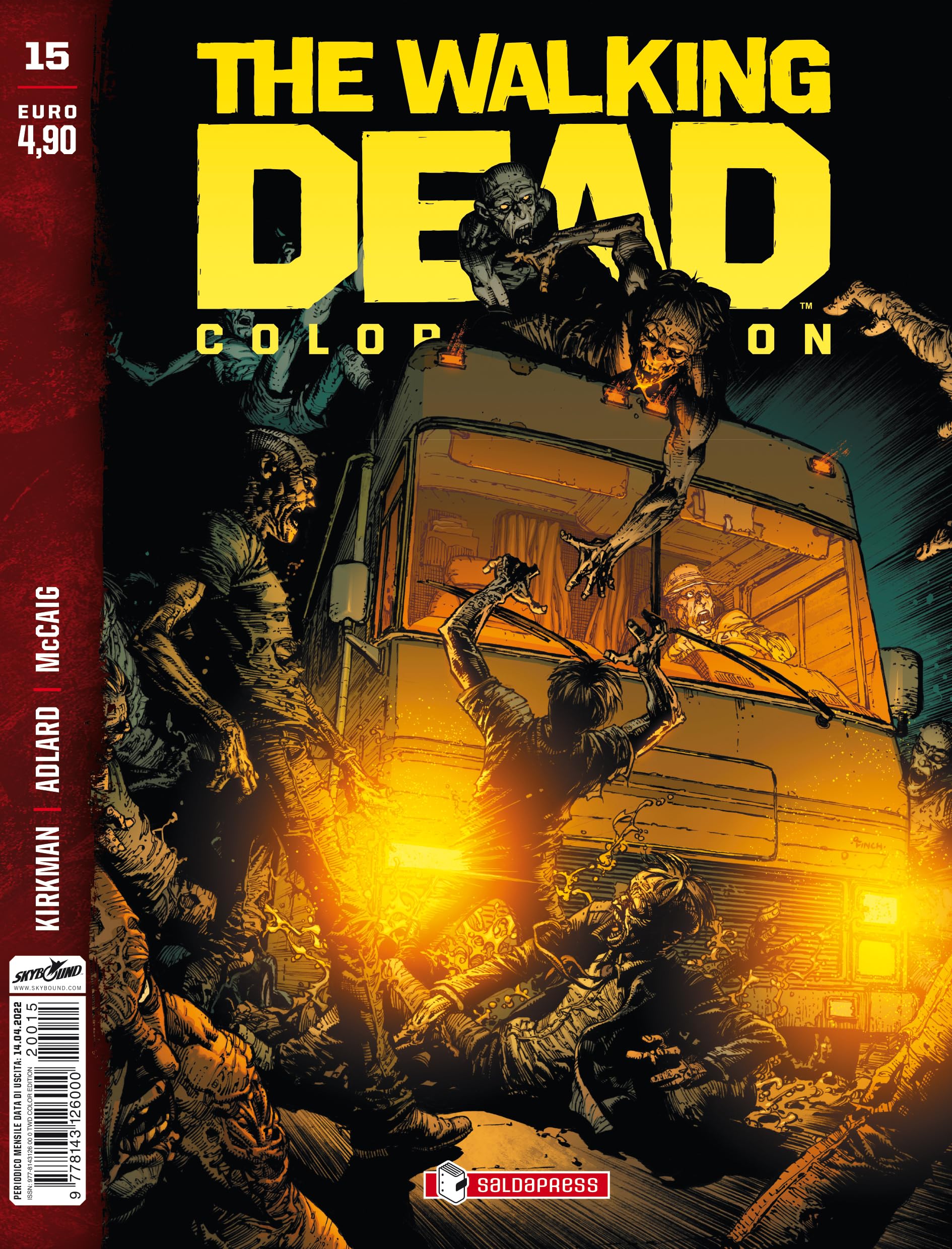 The walking dead color edition (Vol. 15) Manga