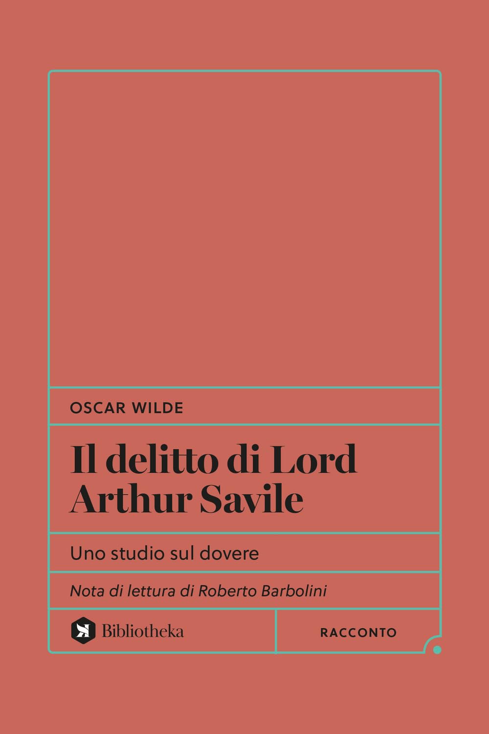 Il delitto di Lord Arthur Savile. Uno studio sul dovere book