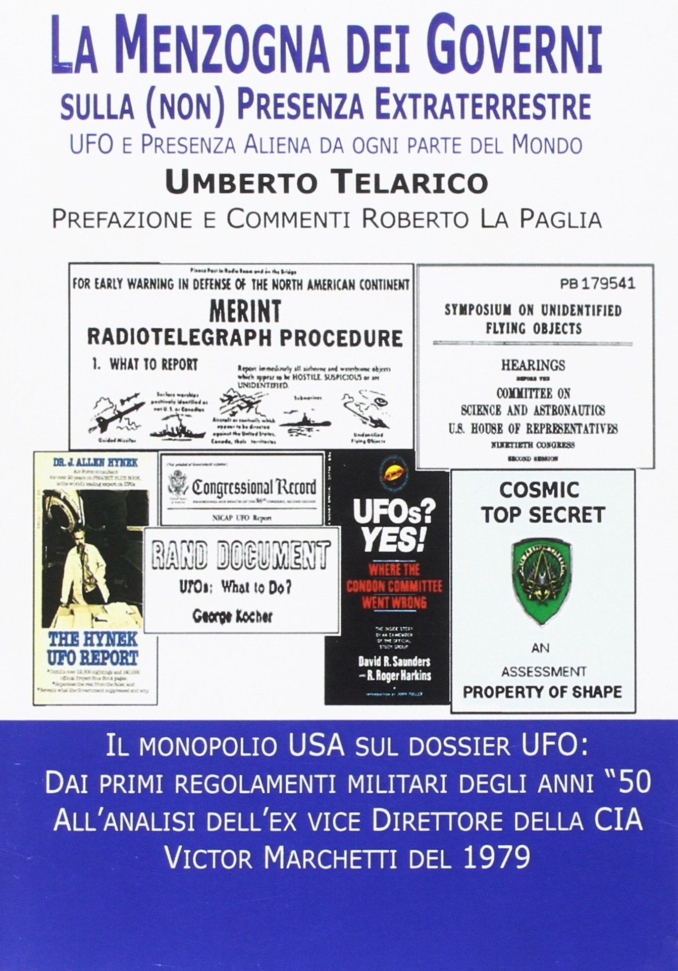 La menzogna dei governi sulla non presenza extraterrestre book