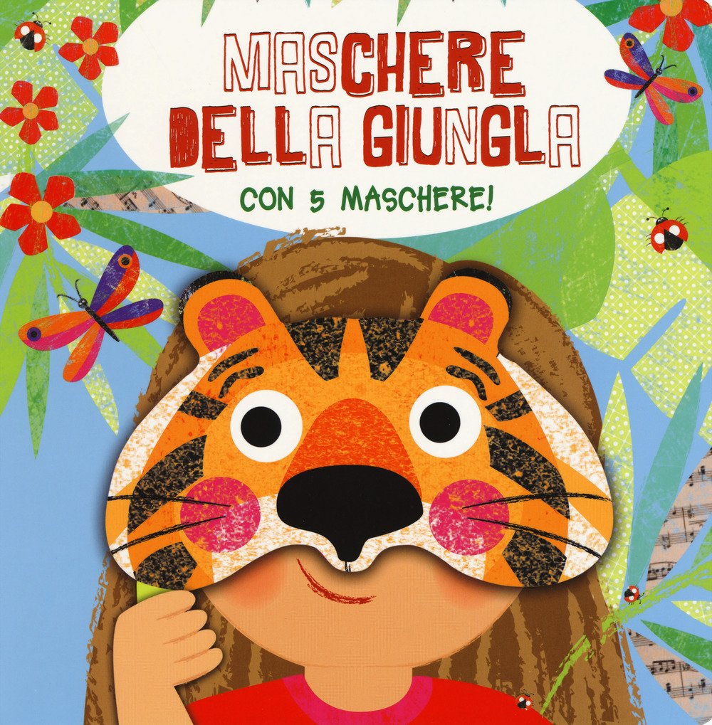 Maschere della giungla. Ediz. a colori book