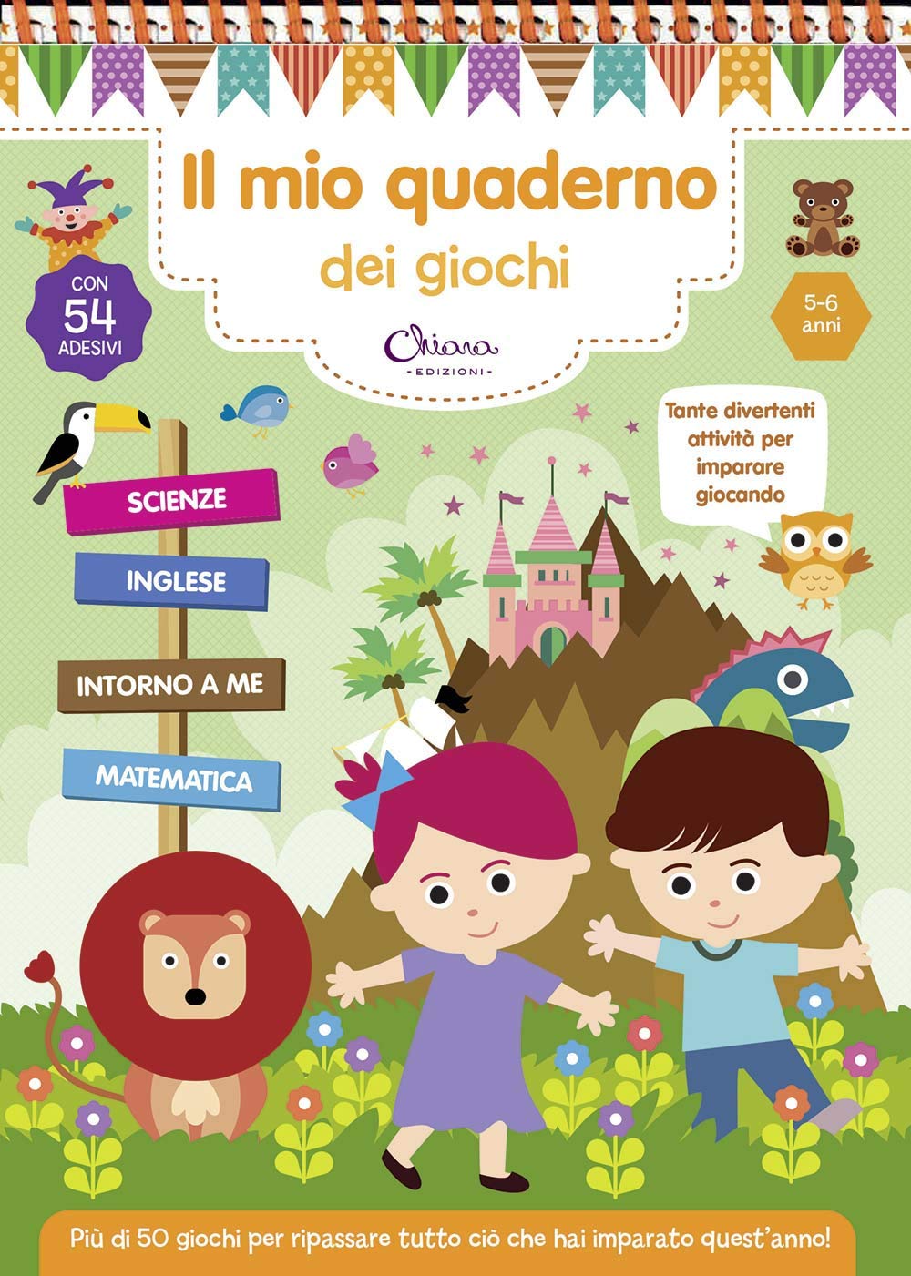 Il mio quaderno dei giochi 5/6 anni. Con adesivi Tiptoi & Games