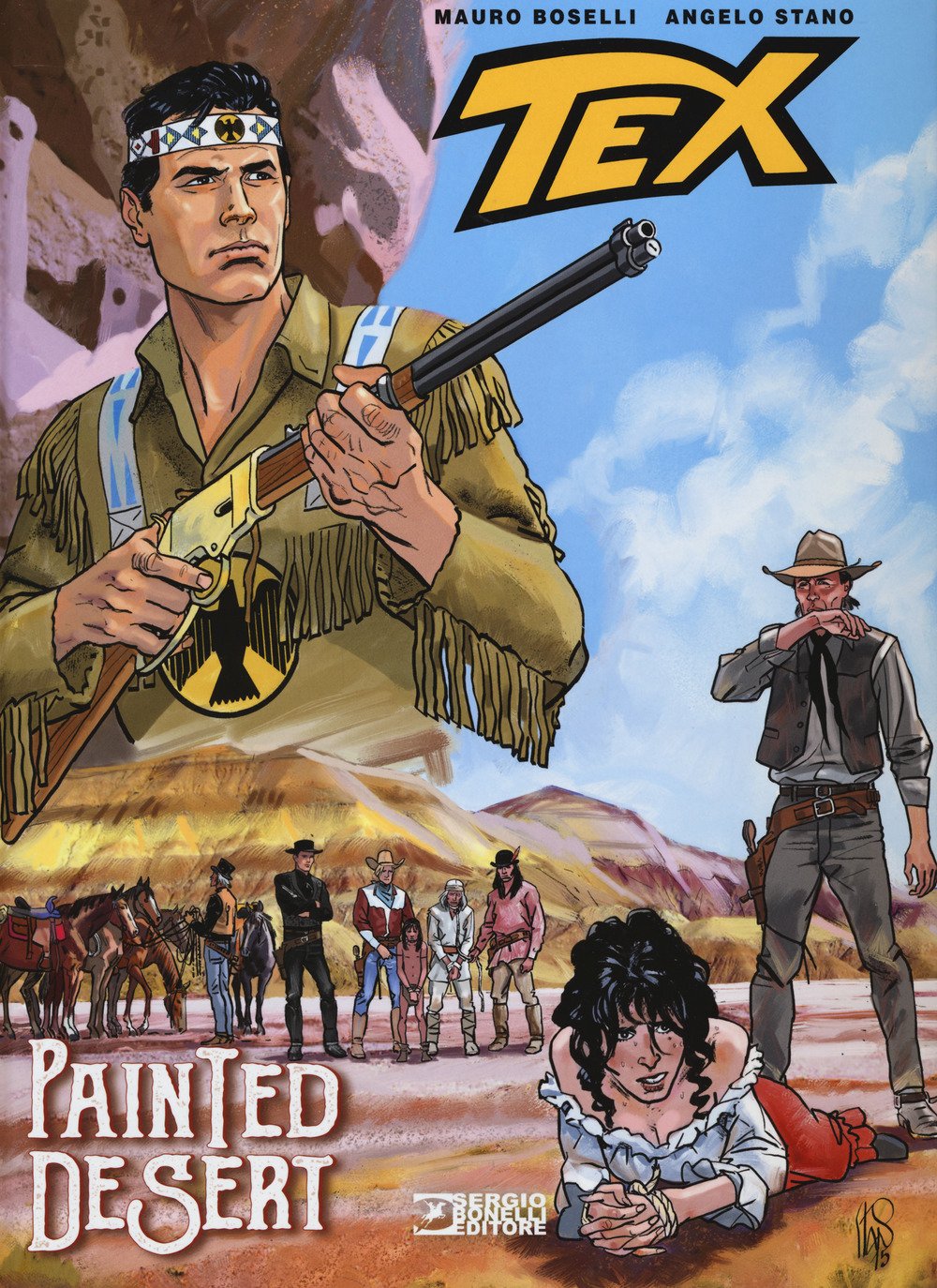 Tex. Painted desert Manga