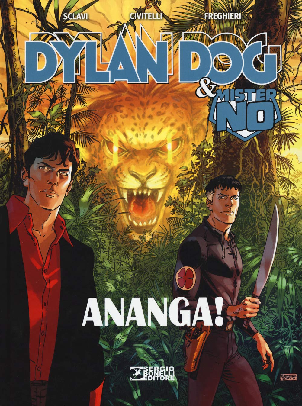 Ananga! Dylan Dog & Mister No book
