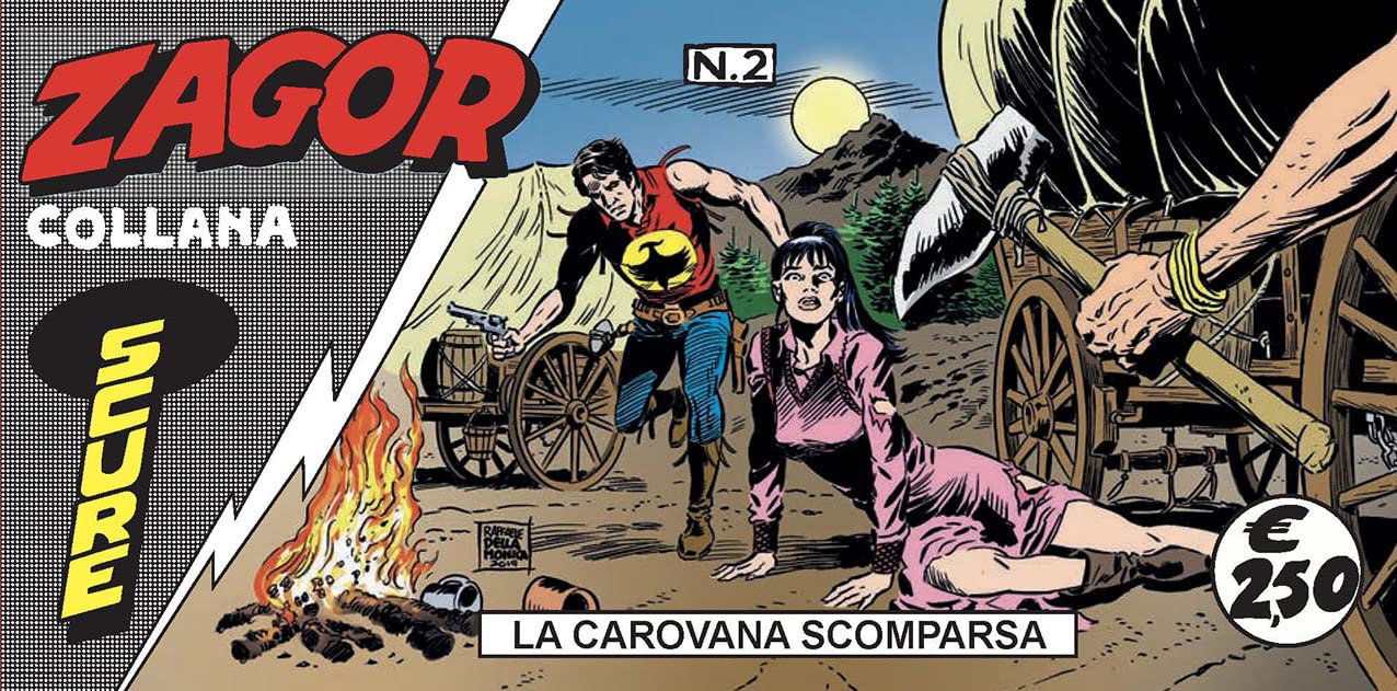 Libri Strisce Di Zagor (Le) - Serie Scure #02 - La Carovana Scomparsa cd