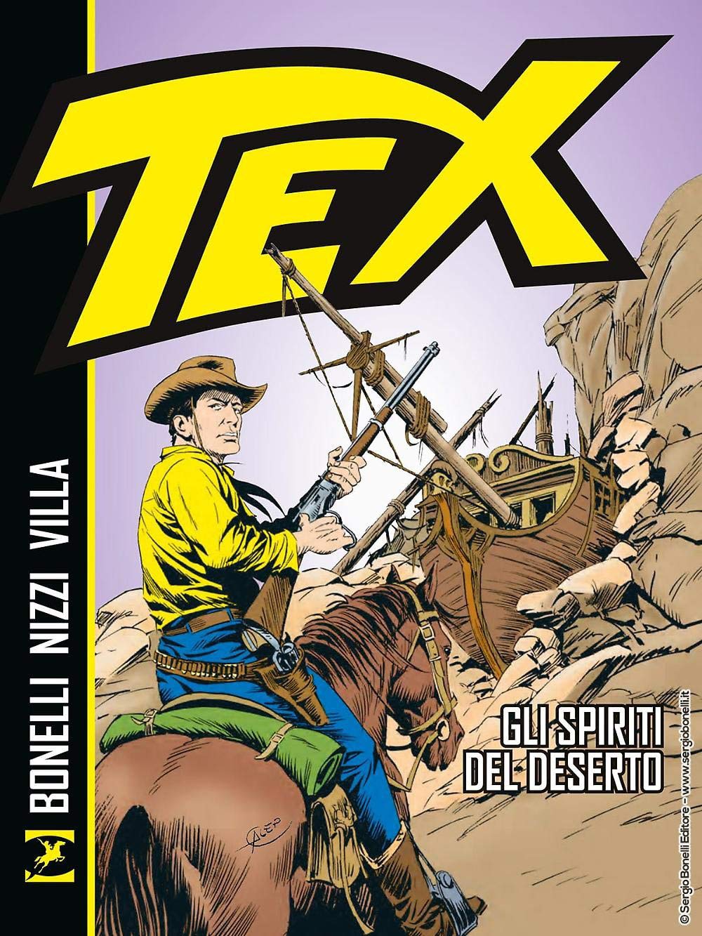 Tex. Gli spiriti del deserto Manga