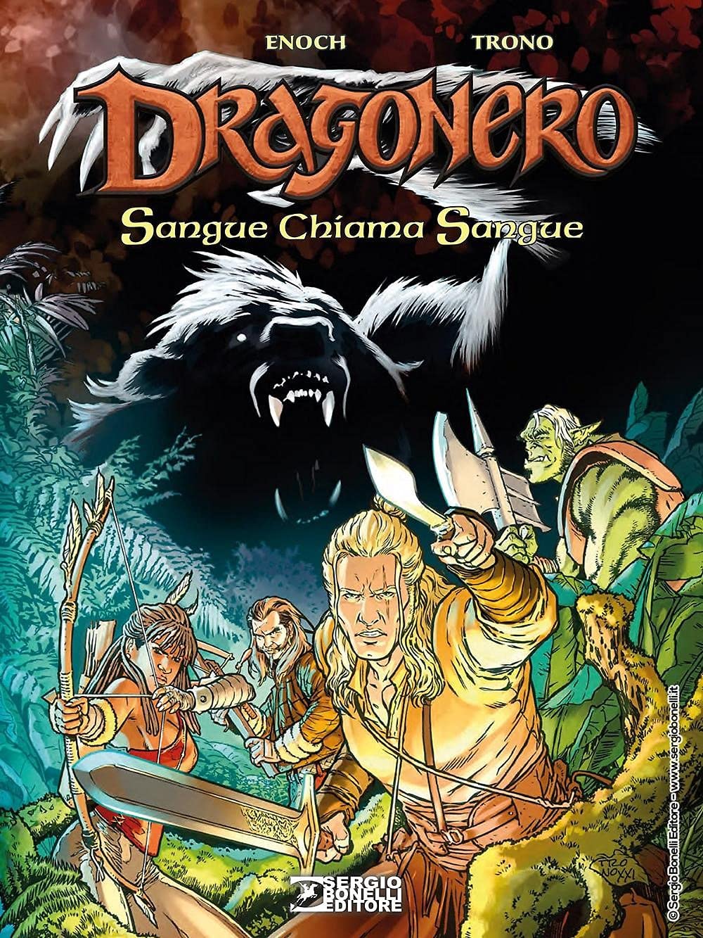 Sangue chiama sangue. Dragonero book