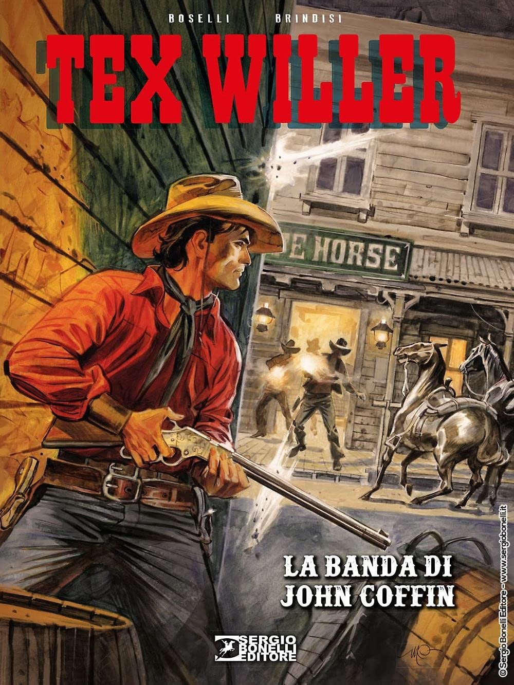 La banda di John Coffin. Tex Willer Manga