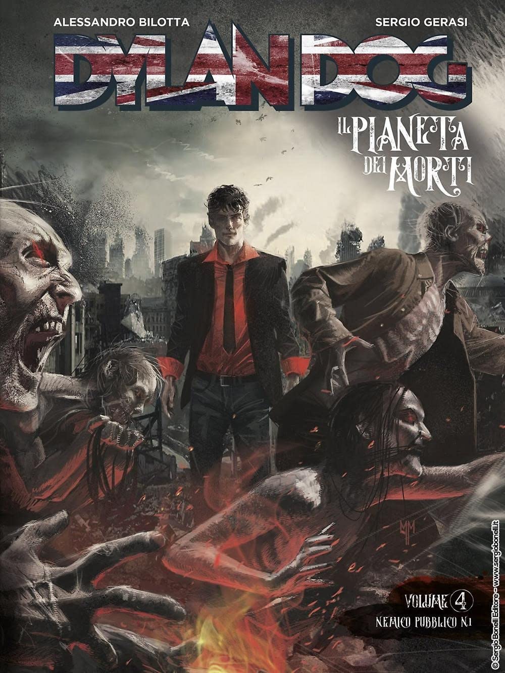 Dylan Dog. Il pianeta dei morti. Nemico pubblico n. 1 (Vol. 4) Manga