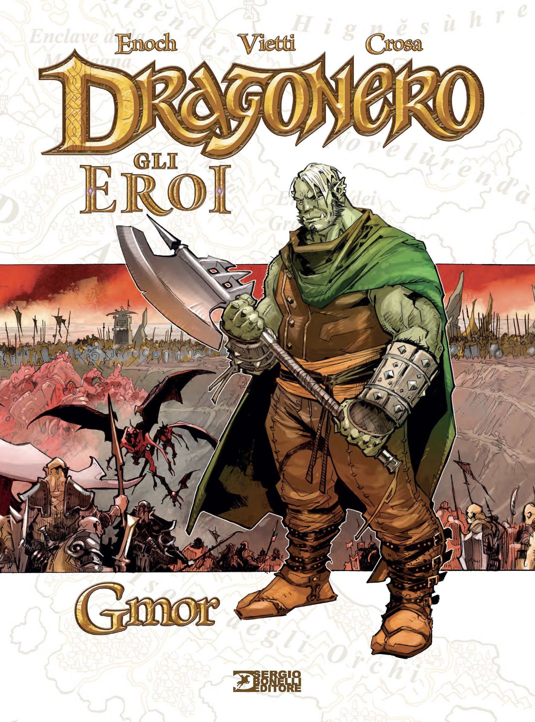 Gmor. Dragonero. Gli eroi Manga