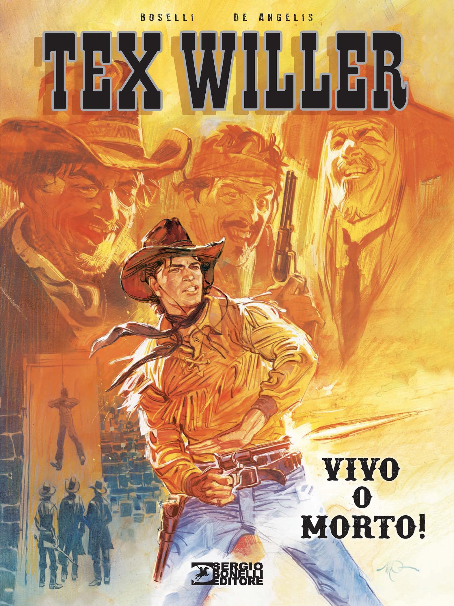 Vivo o morto! Tex Willer book