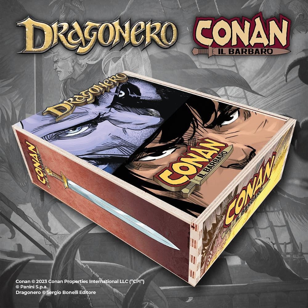 Dragonero-Conan il Barbaro. Box legno. Con mappa hyboriana e mappa dell'Erondár book