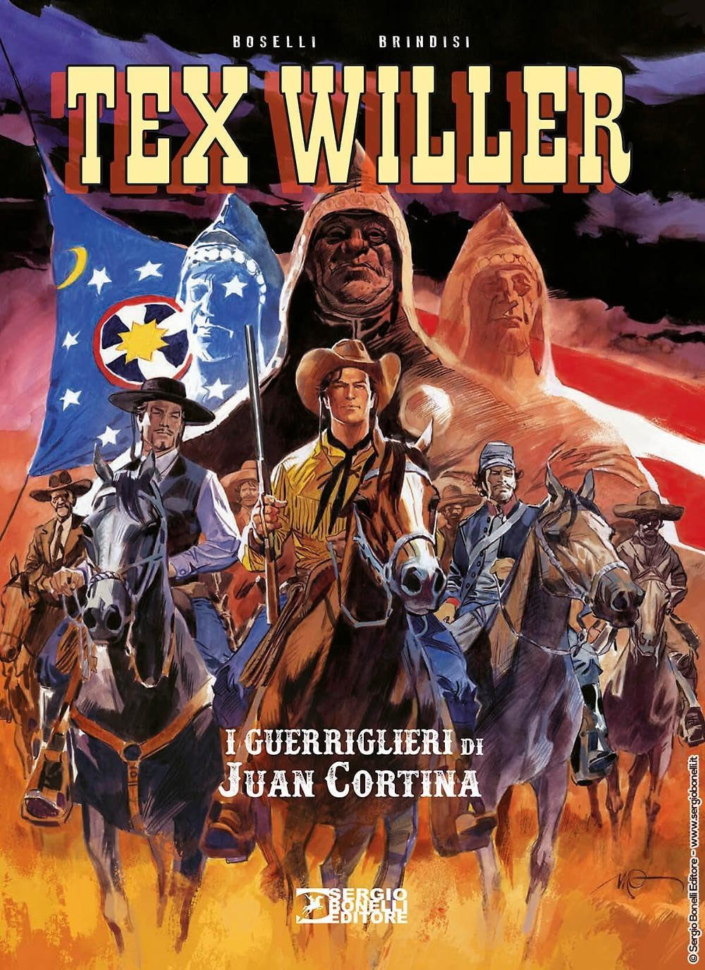 I guerriglieri di Juan Cortina. Tex Willer Manga