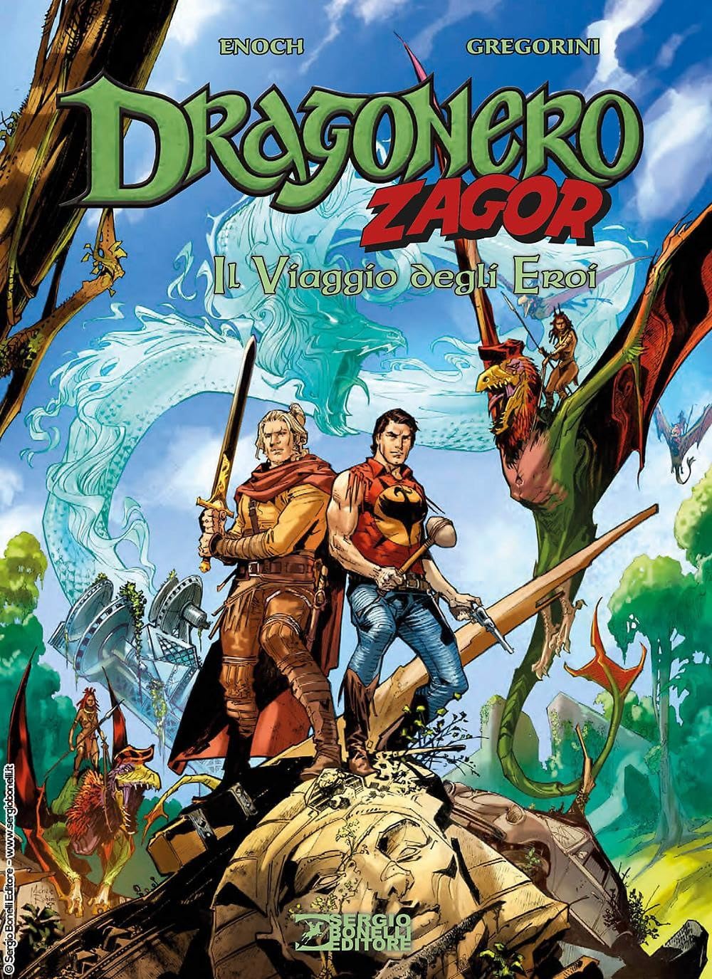 Il viaggio degli eroi. Dragonero & Zagor book