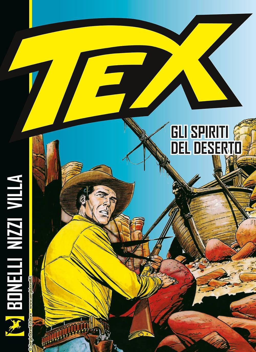 Tex. Gli spiriti del deserto Manga