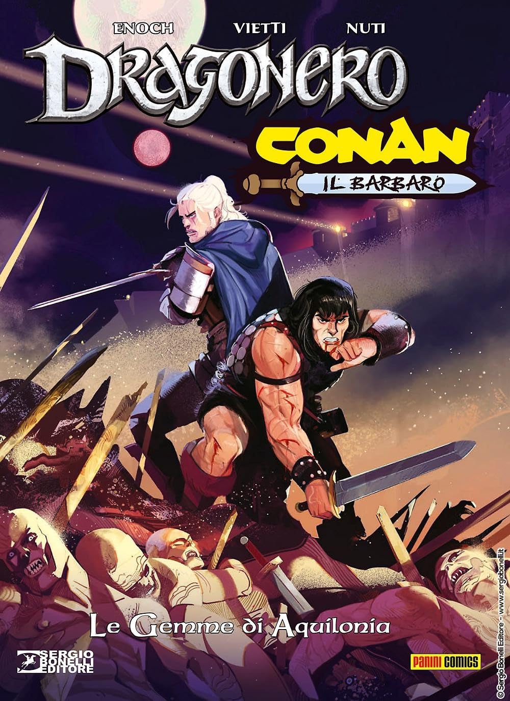 Le gemme di Aquilonia. Dragonero e Conan book