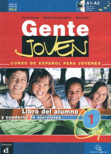 Gente joven. Curso de español para jovenes. Cuaderno de ejercicios-Lettura persecucion in Madrid. Per la Scuola media. Con CD Audio (Vol. 1) Professional & Reference Books