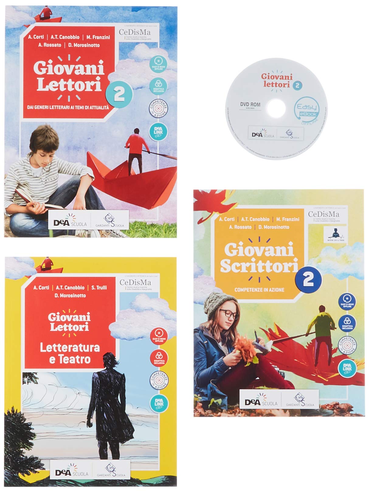 Giovani lettori-Giovani scrittori. Con Letteratura e teatro ed Easy eBook (su dvd). Per la Scuola media. Con ebook. Con espansione online. Con DVD-ROM (Vol. 2) Study Guides