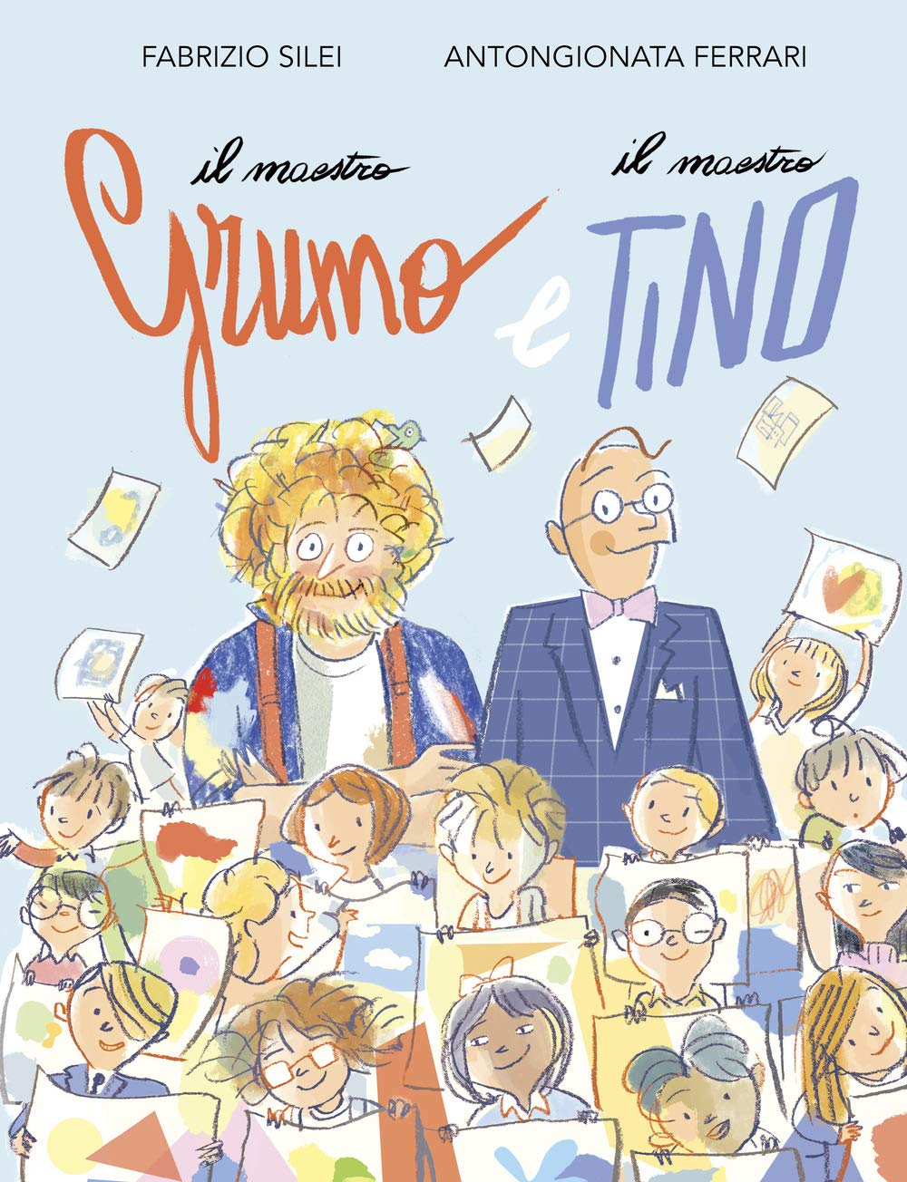 Il maestro Grumo e il maestro Tino. Ediz. a colori book
