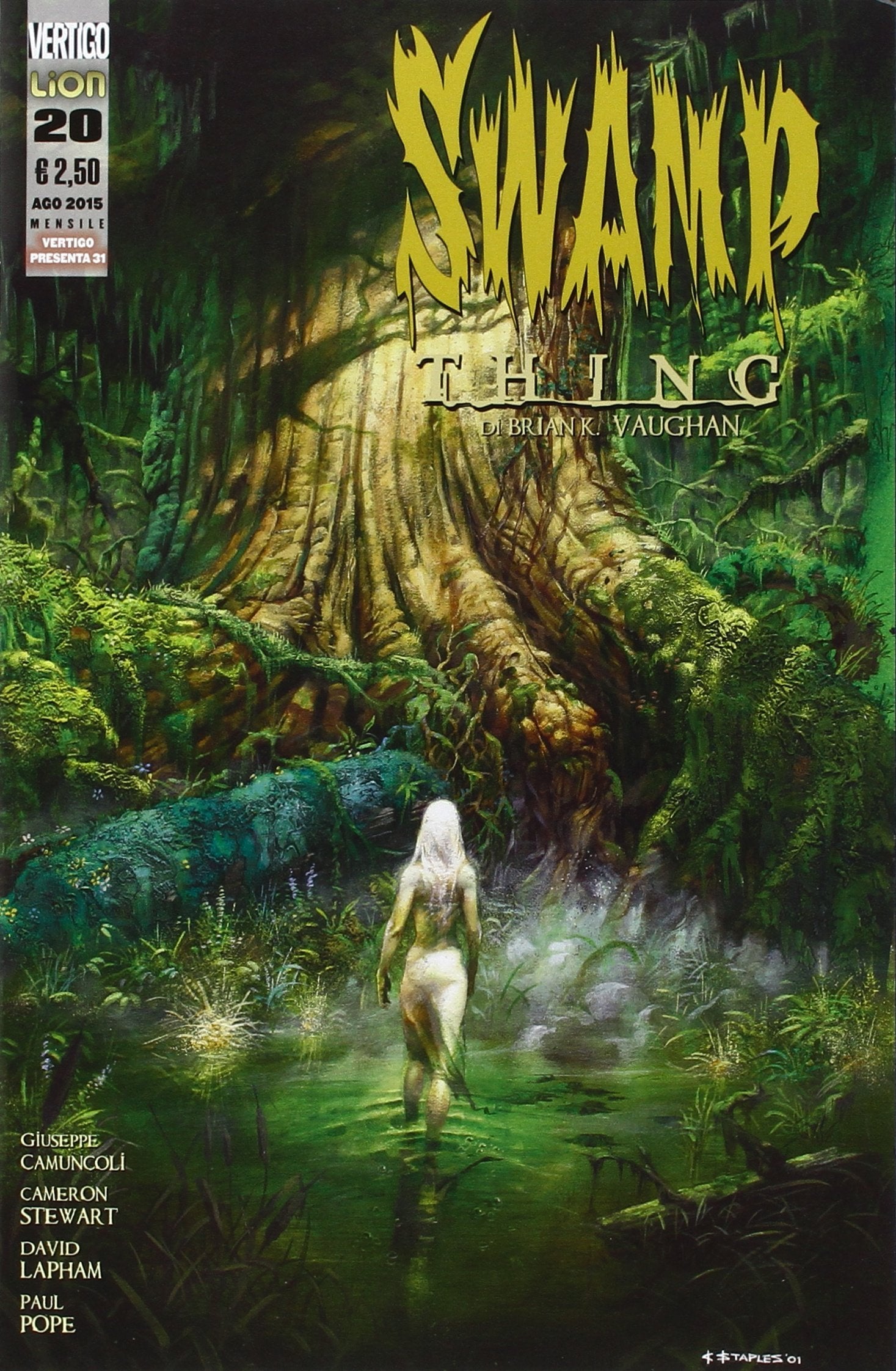 Libri - Swamp Thing (Brian K. Vaughan) #20 (1 BOOKS) Manga