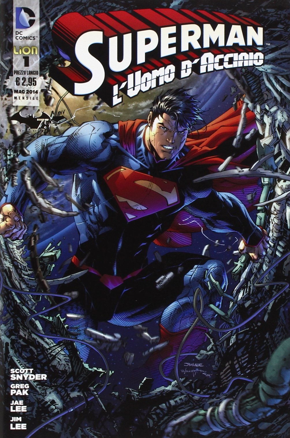 Libri - - Superman. L'uomo d'acciaio. Vol. 1 (1 BOOKS) Manga