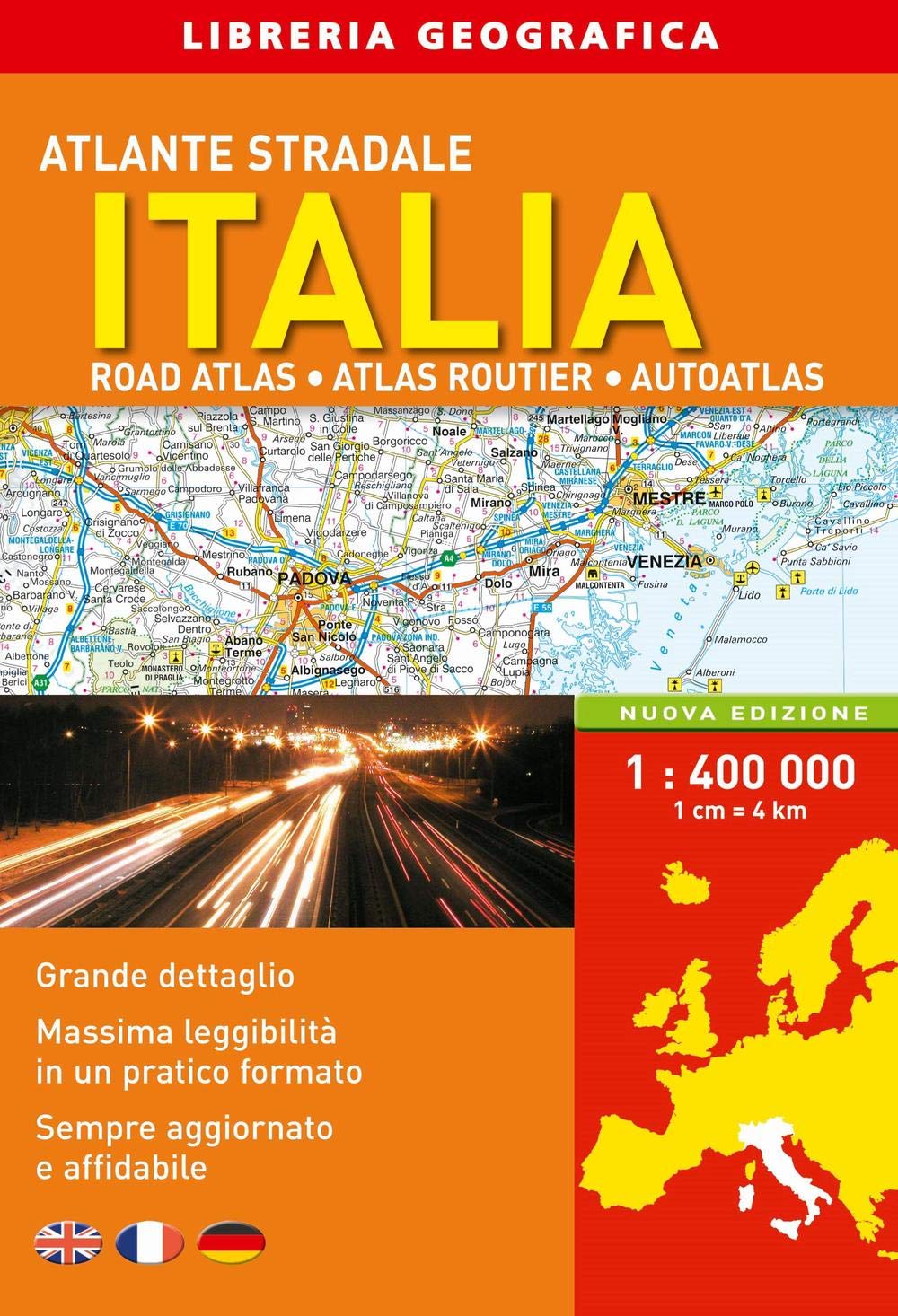 Atlante stradale Italia 1:400.000 (Atlanti stradali d'Italia) Leisure, Home & Garden