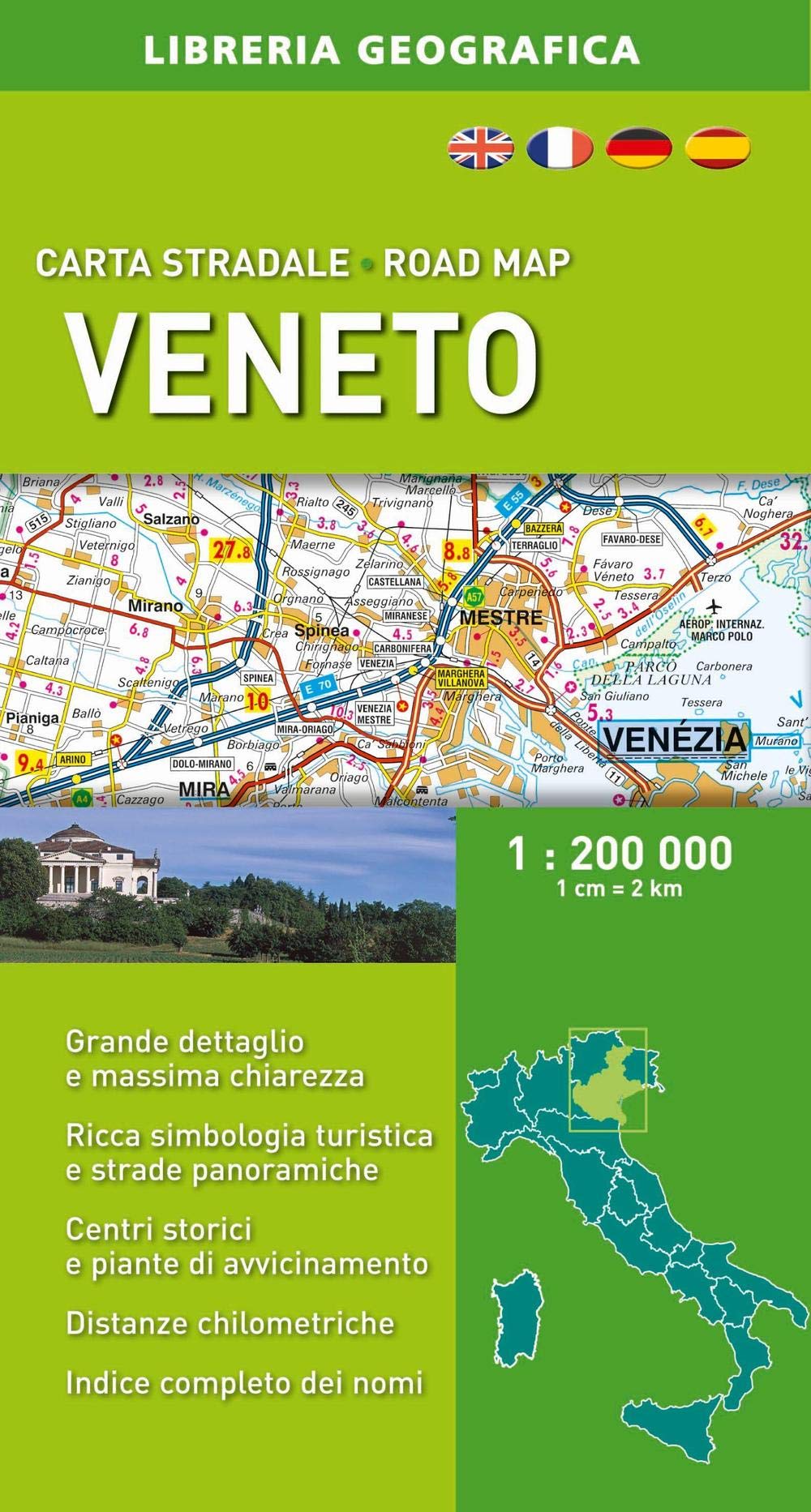 Veneto 1:200.000 (Carte stradali regionali d'Italia) Leisure, Home & Garden