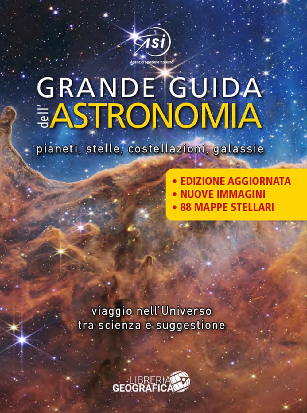 Grande guida dell'astronomia. Pianeti, stelle, costellazioni, galassie. Viaggio nell'universo tra scienza e suggestione. Ediz. a colori book